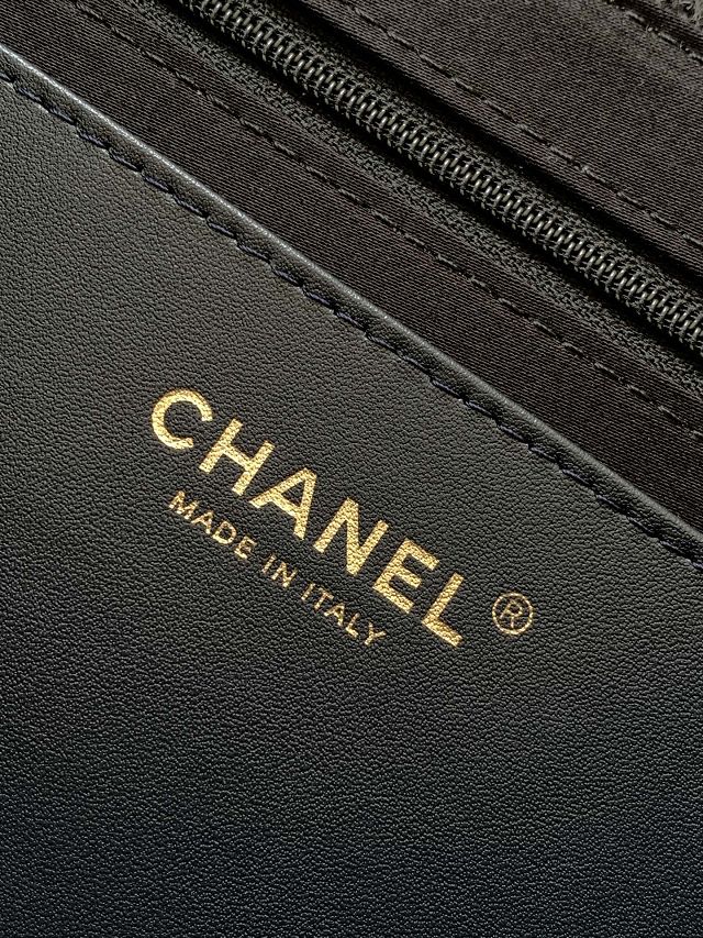 CC original felt maxi top handle flap bag AS5852 black