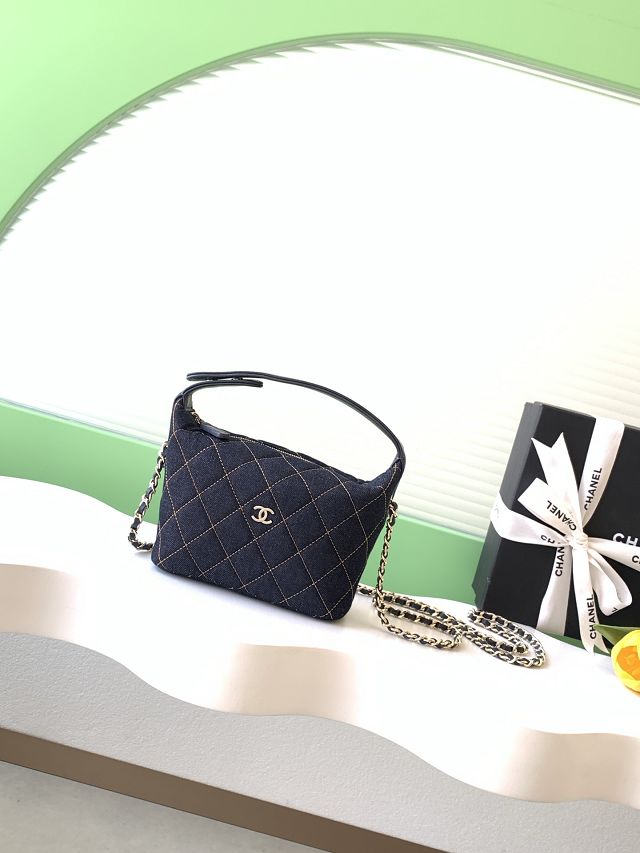 CC original denim pouch AP4386 dark blue