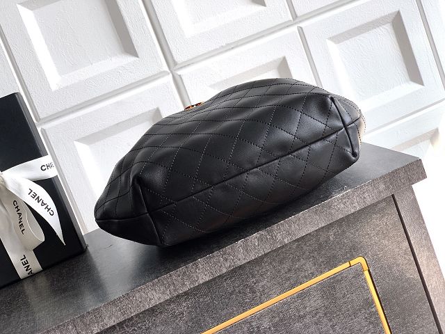 CC original lambskin medium hobo bag AS6010 black