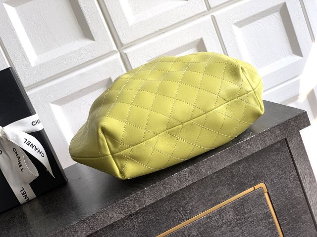 CC original lambskin medium hobo bag AS6010 yellow
