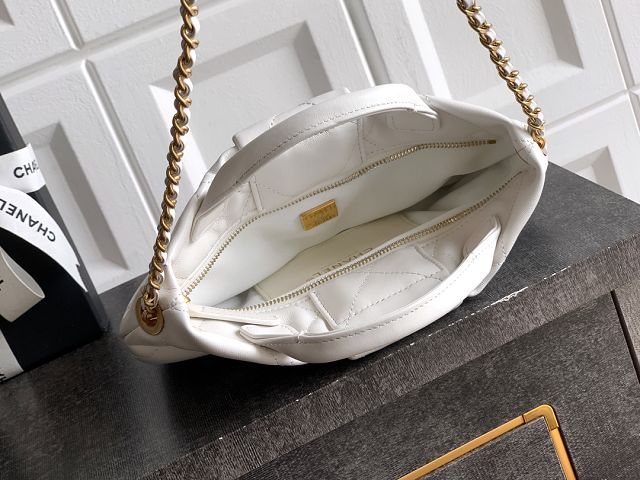 CC original lambskin small handbag AS5849 white