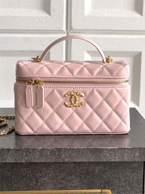 CC original shiny calfskin vanity case AP4531