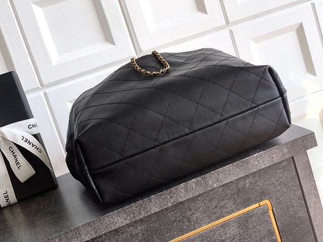 CC original calfskin large hobo bag AS5967 black