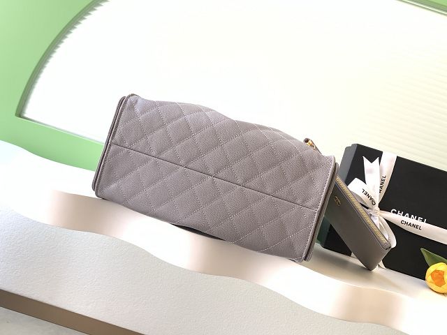 CC original grained calfskin 25 medium handbag AS5311 grey