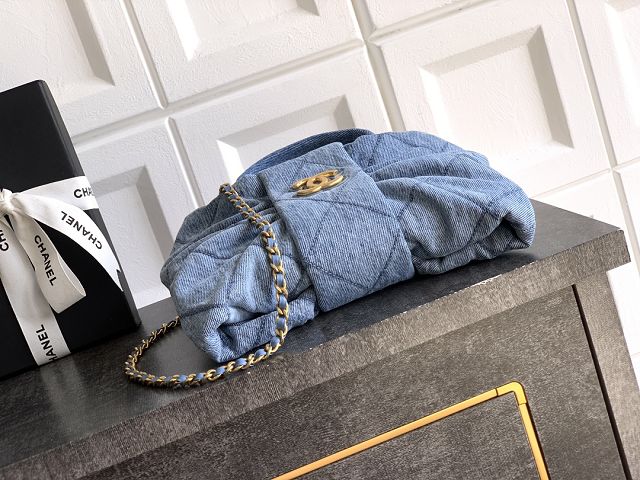 CC original denim small handbag AS5849 blue