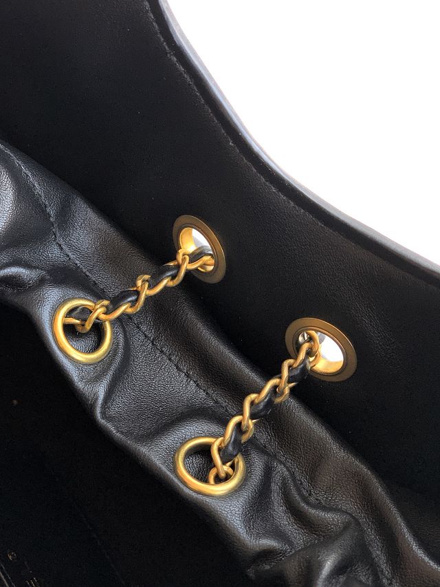 CC original calfskin small tote bag AS6132 black