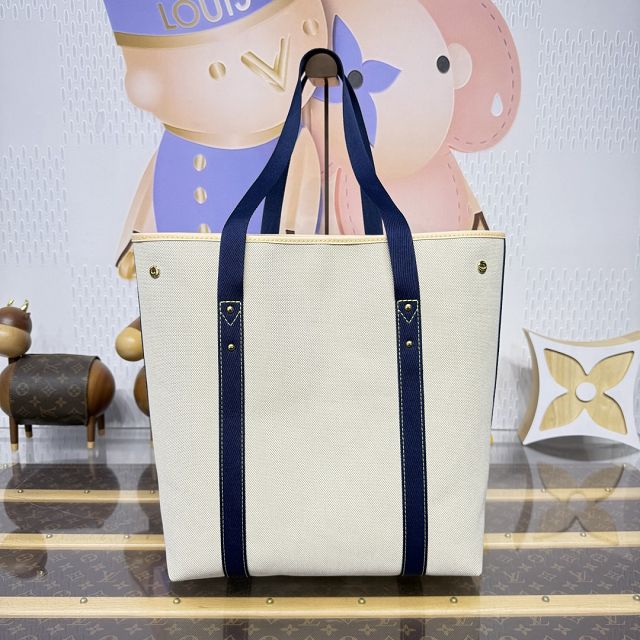 Louis vuitton original cotton escale bag M28503 ocean blue