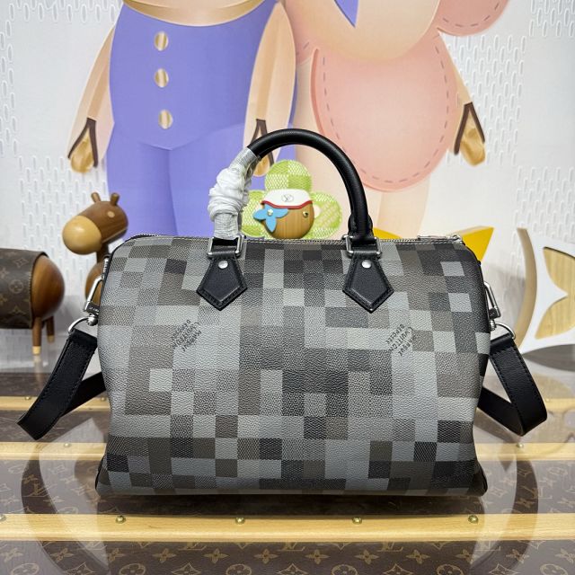 Louis vuitton original damoflage canvas speedy 30 M28977