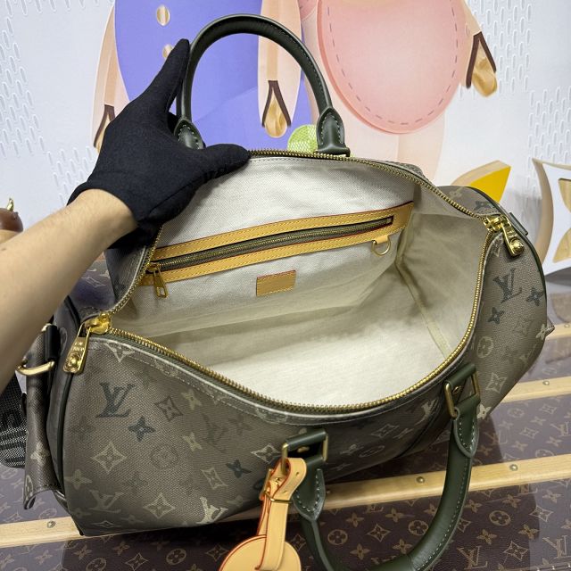 Louis vuitton monogram canvas keepall 45 M29158 green