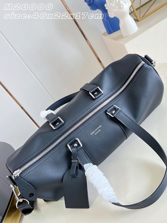 Louis vuitton original calfskin needle bag M28000 black