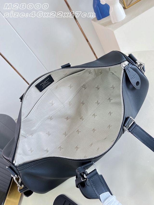 Louis vuitton original calfskin needle bag M28000 black