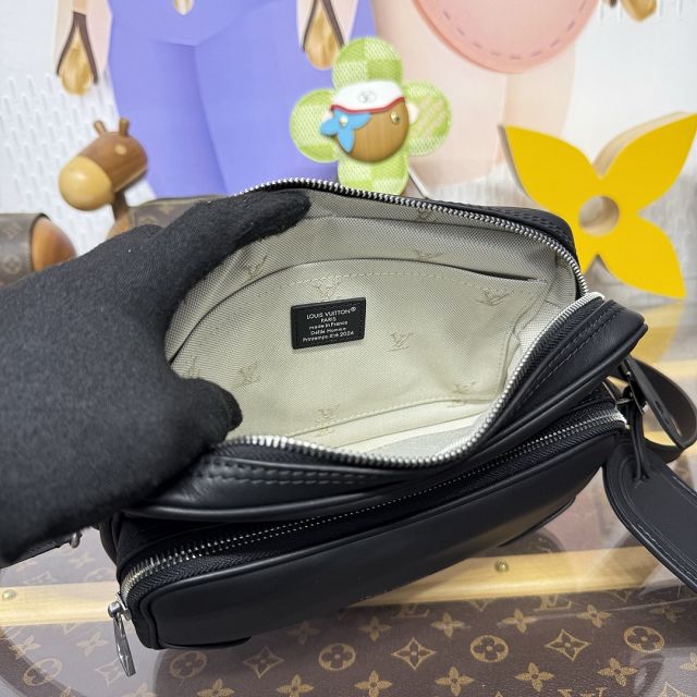 Louis vuitton original calfskin nil city bag M27998 black