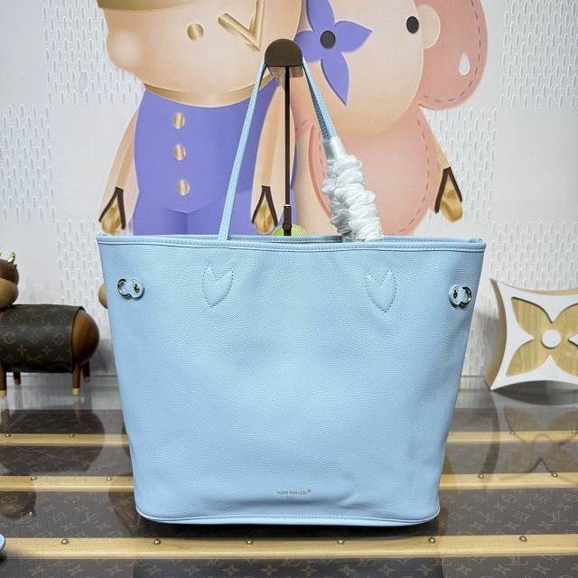 Louis vuitton original calfskin&canvas neverfull Inside out MM N40946