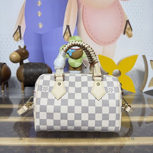 Louis vuitton original damier azur speedy 20 N40950