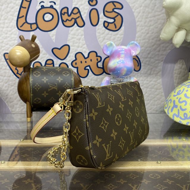 Louis vuitton original monogram canvas pochette accessoires M82766