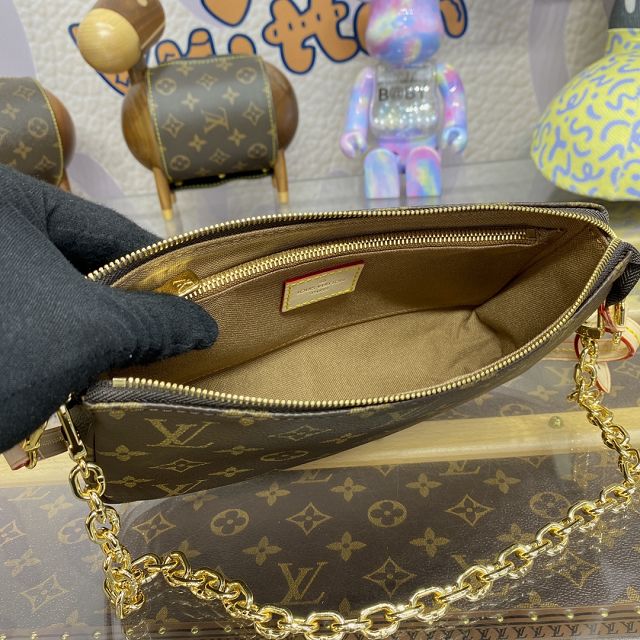 Louis vuitton original monogram canvas pochette accessoires M82766