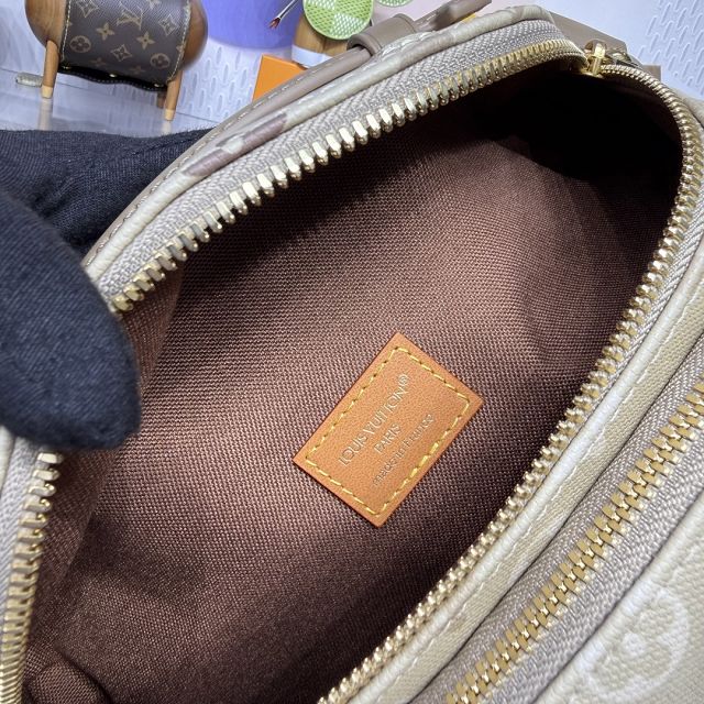 Louis vuitton original monogram canvas rush bumbag M29274 sand beige
