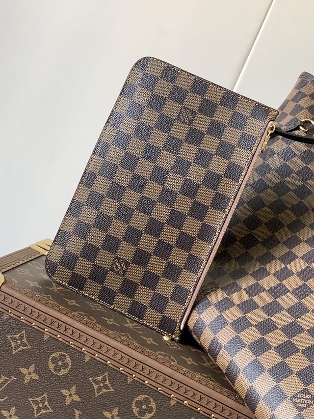 New Louis vuitton original damier ebene neverfull gm N41606 pink