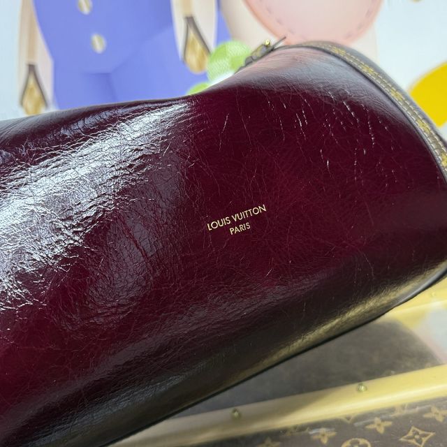 Louis vuitton aged calfskin express travel MM M26308 bordeaux