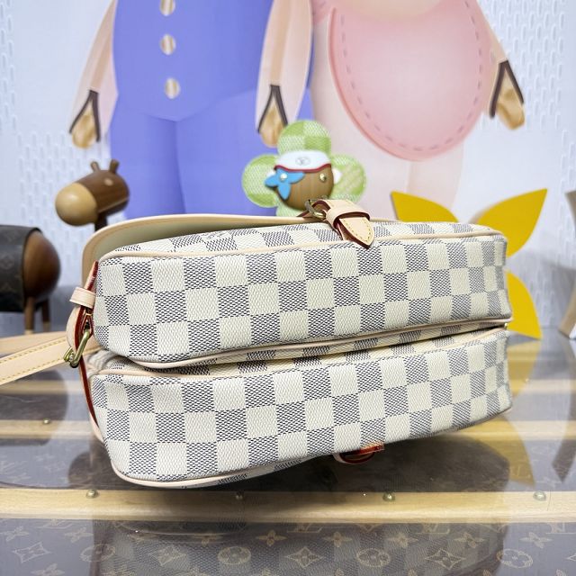 Louis vuitton original damier azur saumur mm N48202