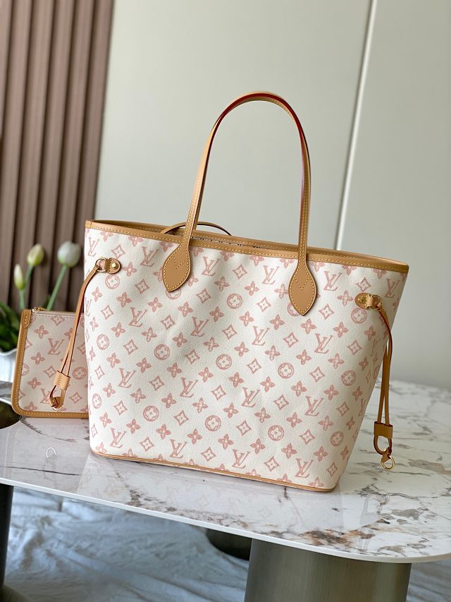 Louis vuitton original monogram canvas neverfull MM M27521 dune