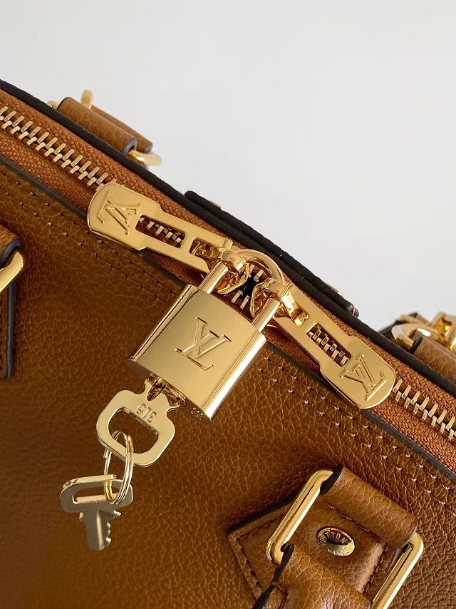 Louis vuitton original calfskin alma trunk BB M29091 brown