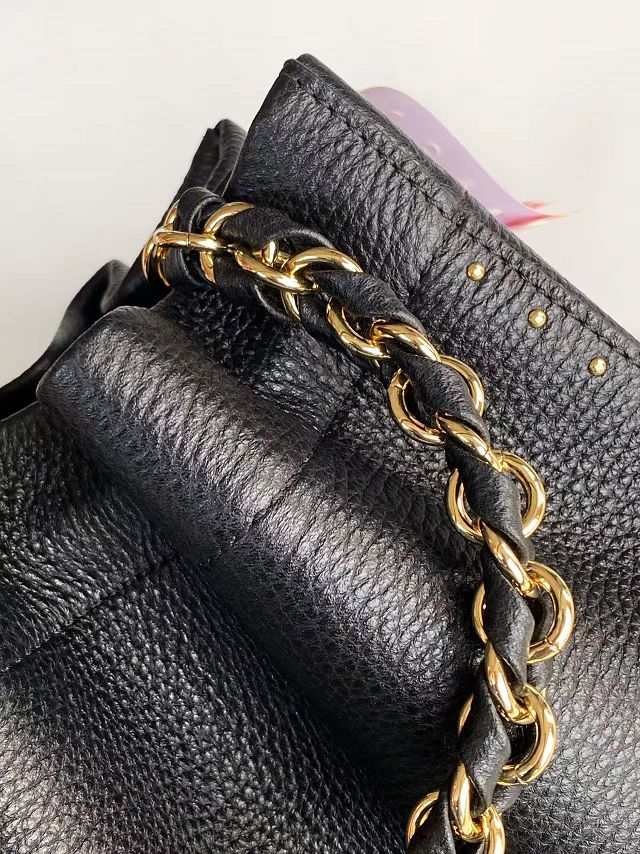 Louis vuitton original calfskin noe trunk M29391 black
