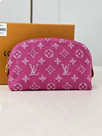 Louis vuitton original denim pochette cosmetique M28050