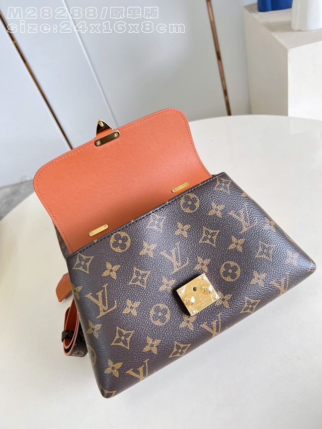 Louis vuitton original calfskin&canvas nmadeleine BB M28288 brown