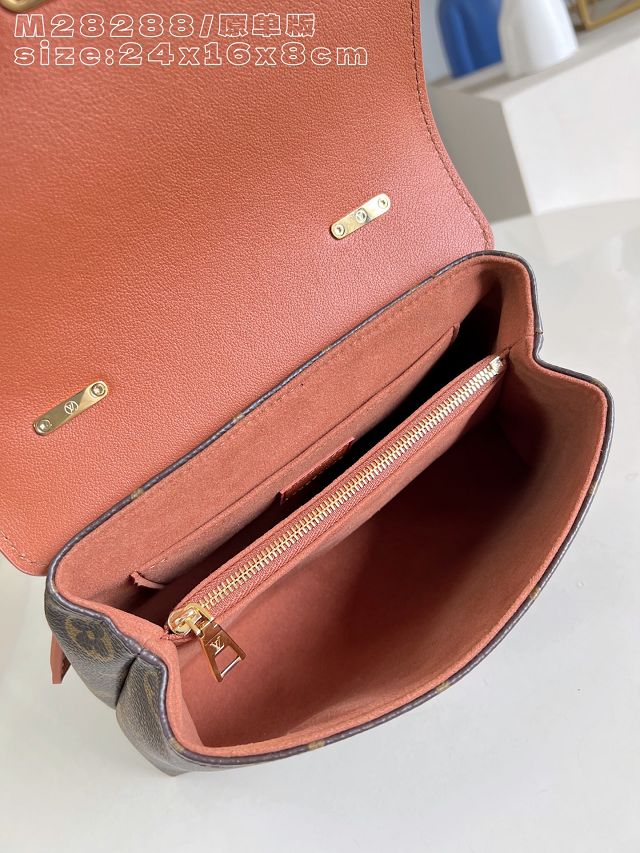 Louis vuitton original calfskin&canvas nmadeleine BB M28288 brown