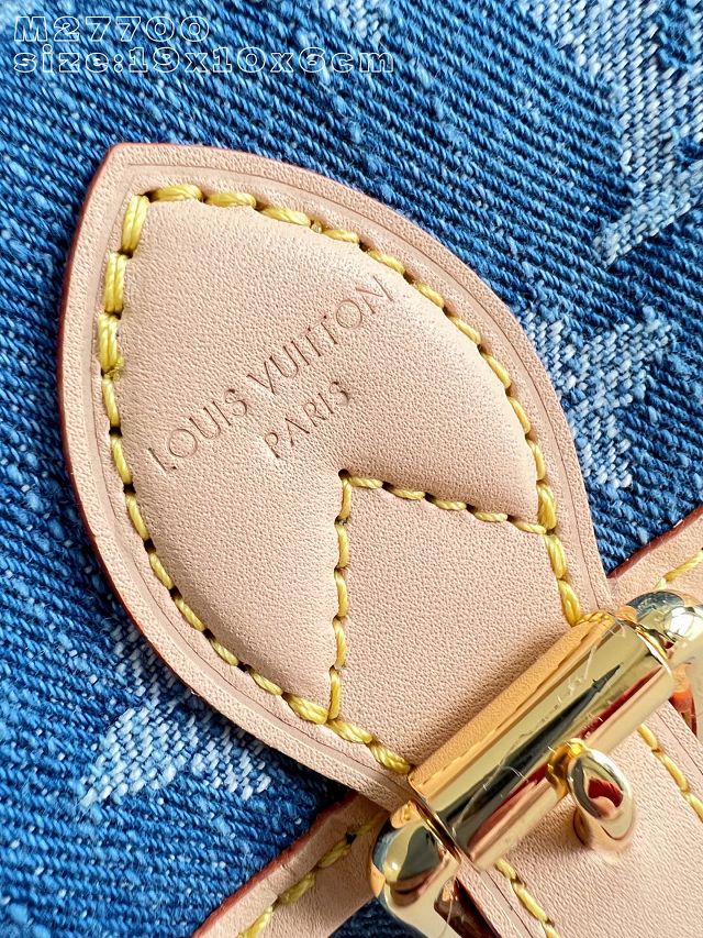 Louis vuitton original denim nano diane M27700 blue