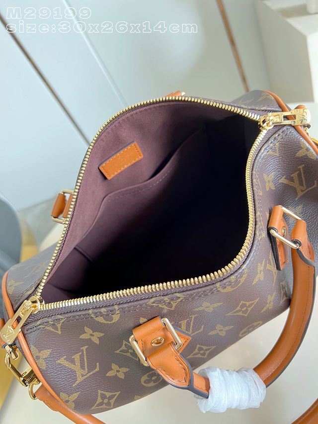 Louis vuitton original monogram canvas speedy 30 trunk M29199