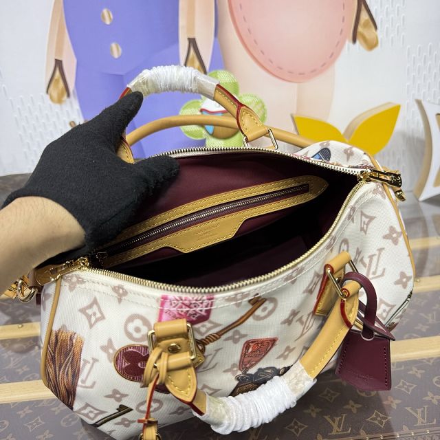 Louis vuitton original monogram canvas speedy soft 30 M29377