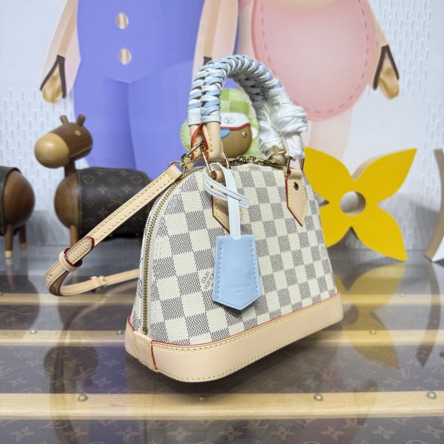Louis vuitton original damier azur alma BB N40902