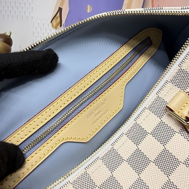 Louis vuitton original damier azur speedy soft 30 N40908 