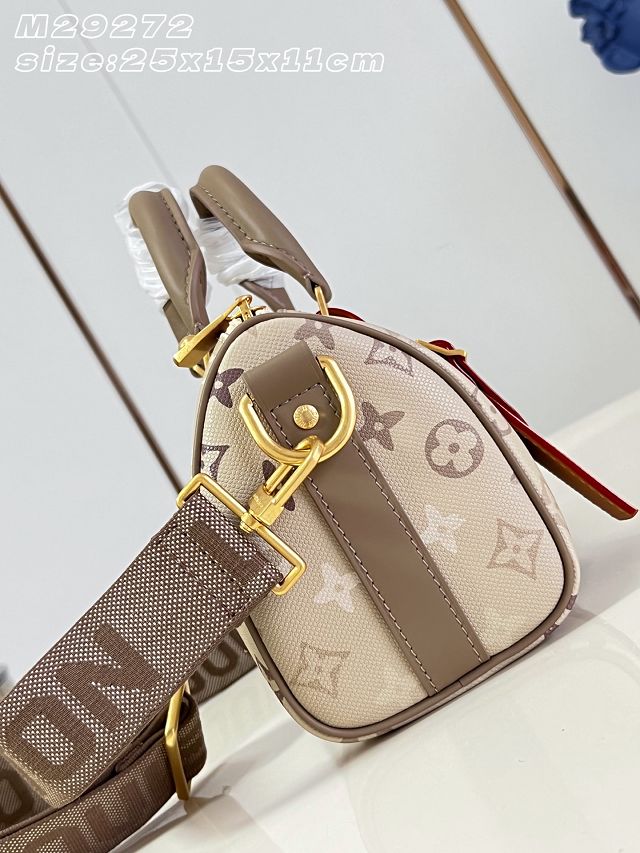 Louis vuitton original monogram surplus keepall 25 M29272 sand beige