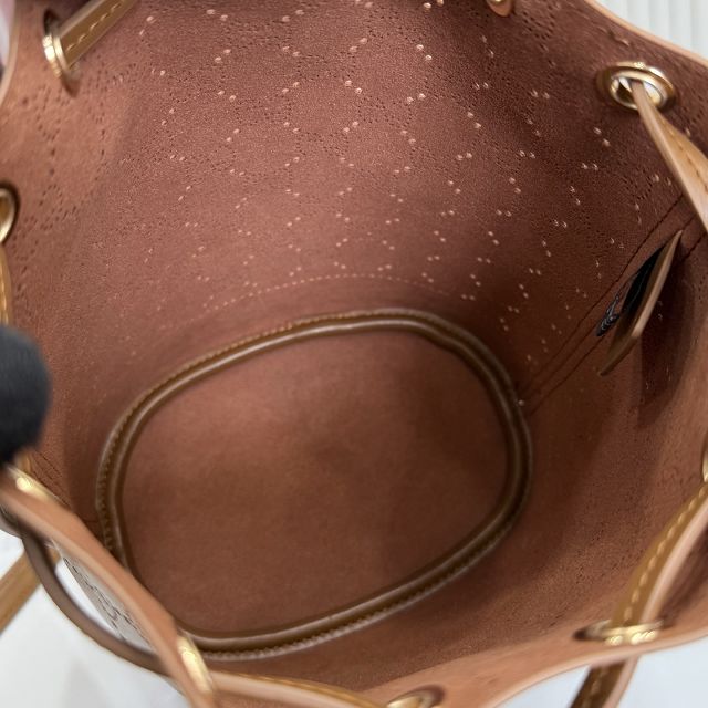 GG original calfskin venice mini bucket bag 876060 brown