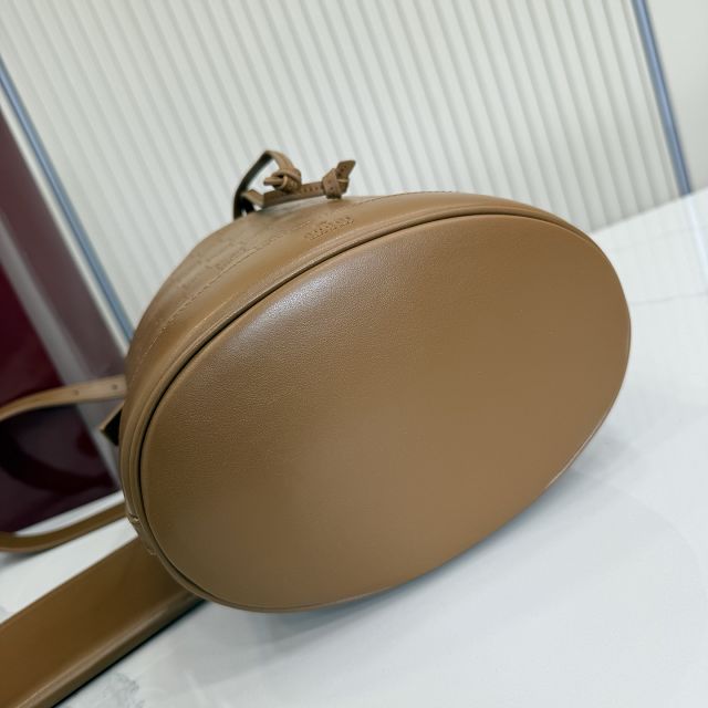 GG original calfskin venice small bucket bag A002GW brown