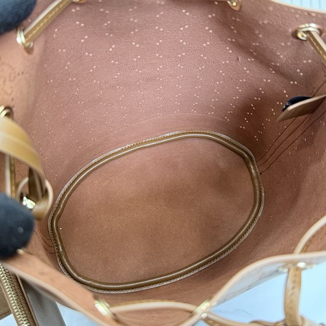 GG original calfskin venice small bucket bag A002GW brown