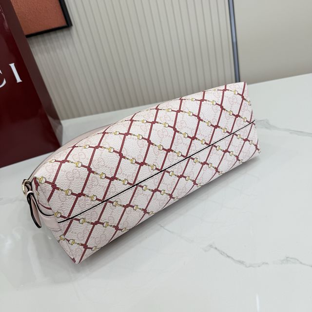 GG original fabric emblem medium shoulder bag 847449 light pink