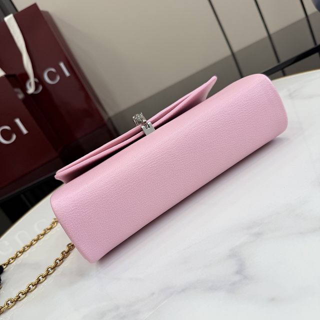 GG original calfskin dionysus small shoulder bag 876531 pink