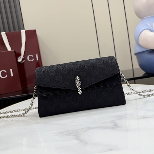 GG original canvas dionysus small shoulder bag 876531 black