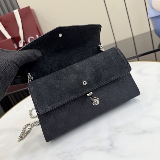 GG original canvas dionysus small shoulder bag 876531 black