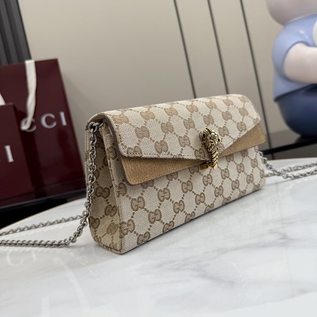 GG original canvas dionysus small shoulder bag 876531 sand