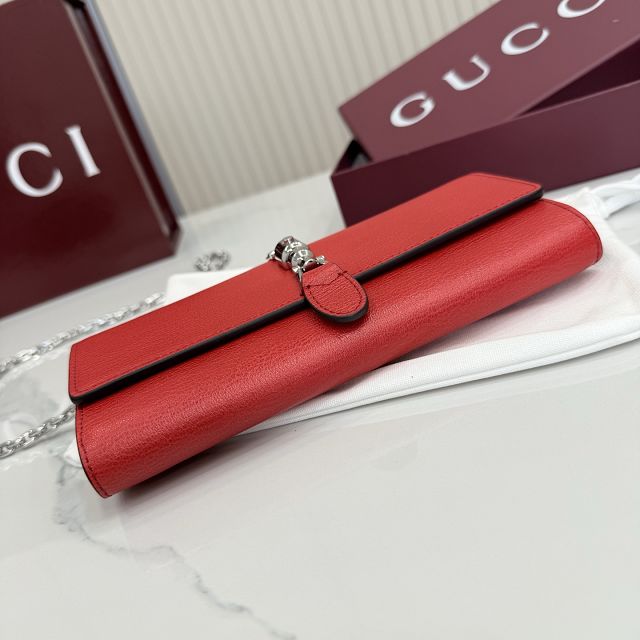 GG original calfskin jackie wallet on chain 867165