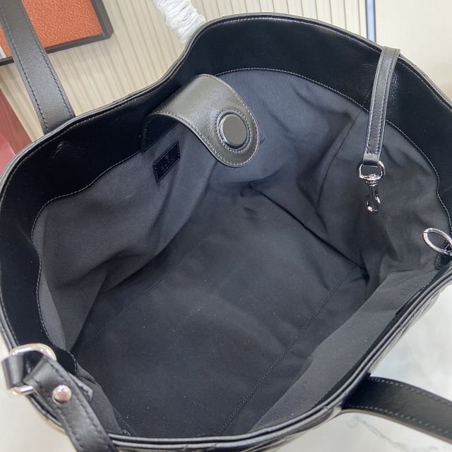GG original calfskin marmont medium tote bag 855279 black