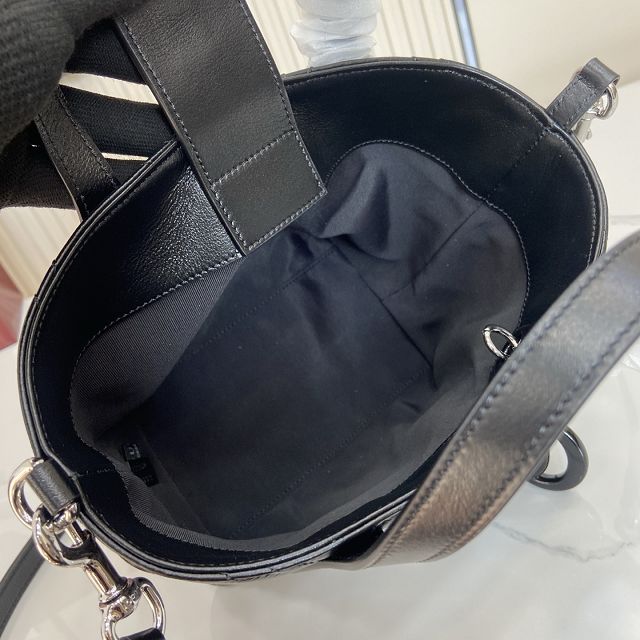 GG original calfskin marmont small tote bag 855391 black