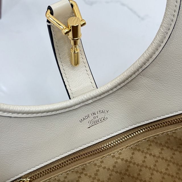 GG original calfskin mercato medium tote bag 866645 white