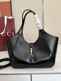 GG original calfskin mercato small tote bag 866646 black