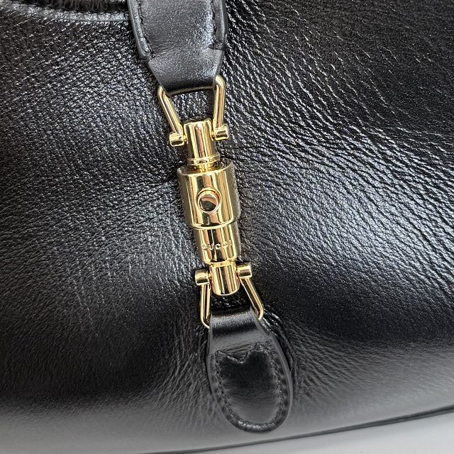 GG original calfskin mercato small tote bag 866646 black